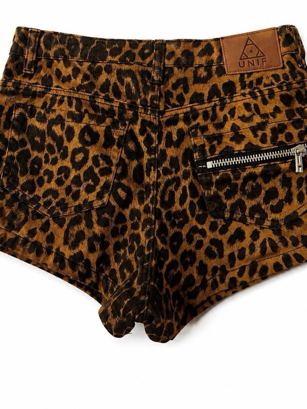UNIF Leopard-Print hot pants - Picture 8 of 8